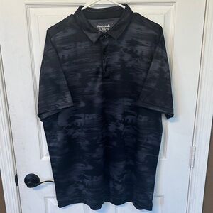 Reebok Men's Charcoal Polo Shirt